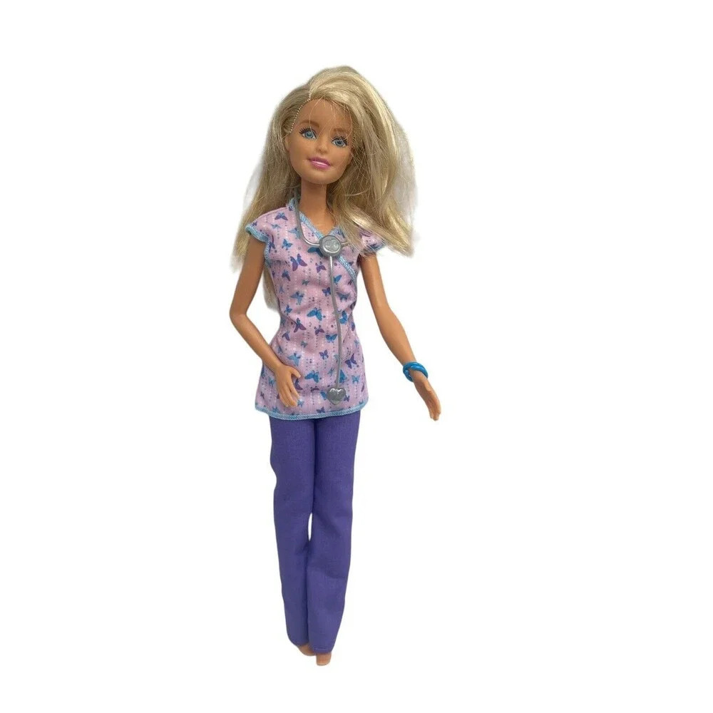 2018 Barbie Careers Nurse Doll You can be anything DVF57